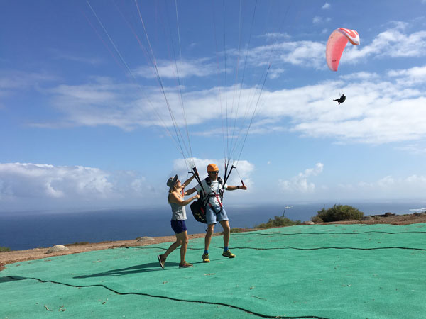 Paragliding refresher course Gran Canaria