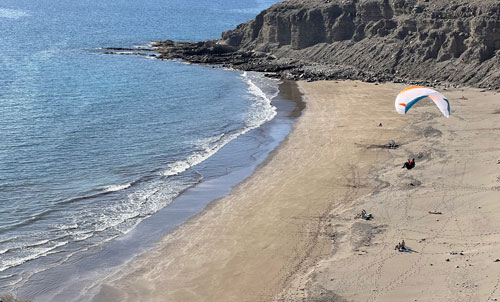 Paragliding in Maspalomas South Gran Canaria