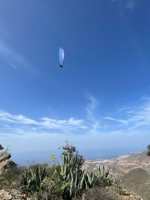 cross country flight gran canaria