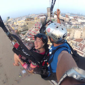 Landing on Las Canteras Beach