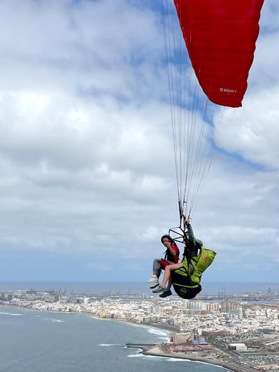 Tandem flight Las Palmas